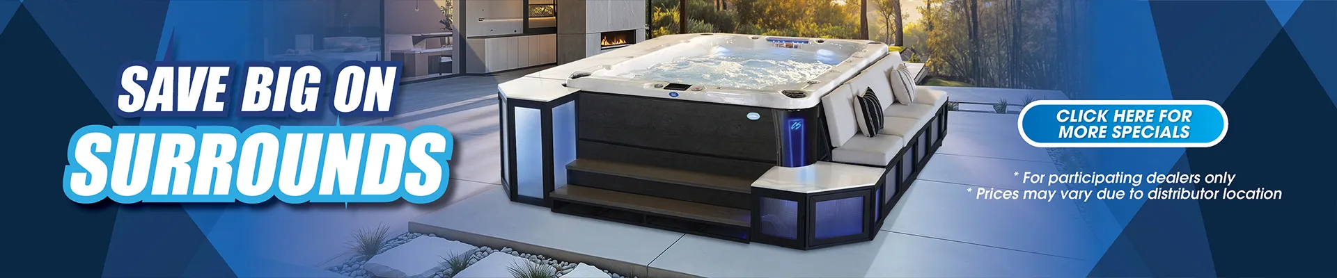 Calspas hot tub being used in a family setting - Gilbert